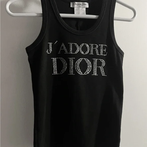 Dior | Tops | Christian Dior Jadore Dior Rhinestones